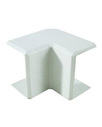 Ângulo Interior p/ Calha Efapel - Branco 16x10mm Ângulo Interior p/ Calha Efapel - Branco 16x10mm