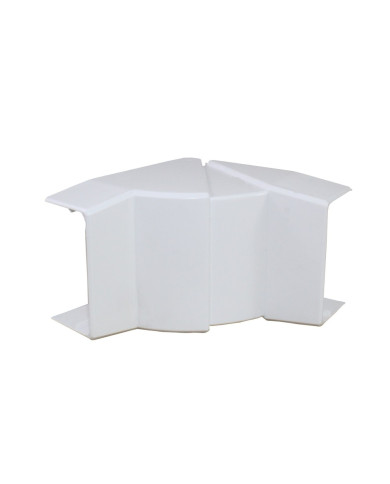 Ângulo Interior Regulável p/ Calha Efapel - Branco 40x16mm Ângulo Interior Regulável p/ Calha Efapel - Branco 40x16mm