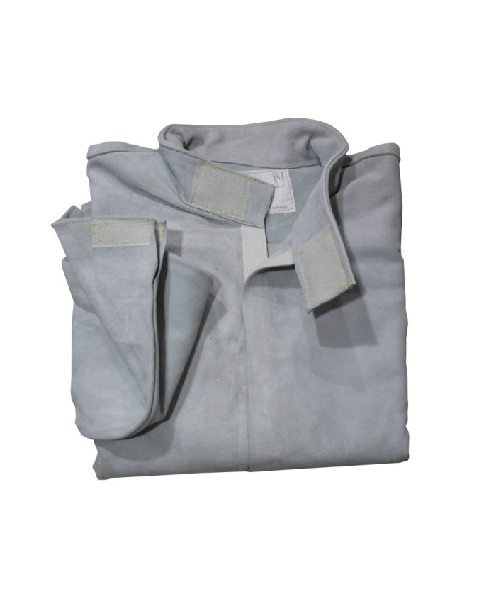 Casaco em Crute (Soldador) Anti-calor (com velcro)  LCH - L