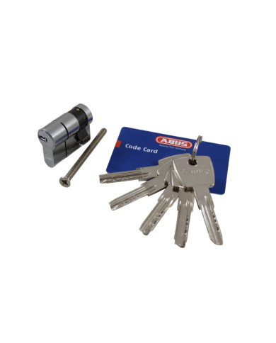 Cilindro de Pontos Abus D6PS 10+30mm - Niquelado Cilindro de Pontos Abus D6PS 10+30mm - Niquelado