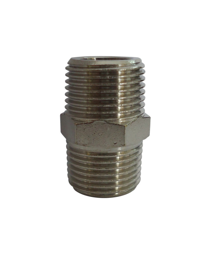 Casquilho Duplo Cromado 1/2"