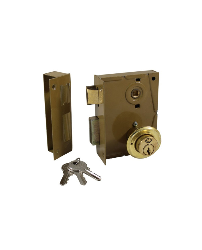 Fechadura Sobrepor p/ Puxador - 713 Andorinha - 8cm - Dir. Fechadura Sobrepor p/ Puxador - 713 Andorinha - 8cm - Dir.