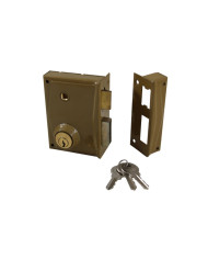 Fechadura Sobrepor p/ Puxador - 713 Andorinha - 9cm - Dir. Fechadura Sobrepor p/ Puxador - 713 Andorinha - 9cm - Dir.