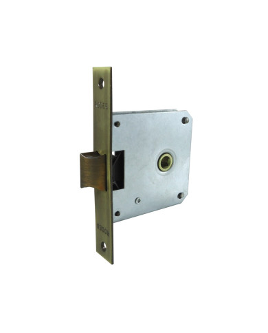 Trinco Embutir 338 Rodes - Quadra 6mm - Bronze - 60mm