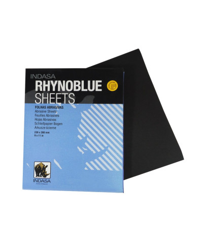Folha de Lixa de Pano Indasa Rhynoblue - Gr.150 Folha de Lixa de Pano Indasa Rhynoblue - Gr.150