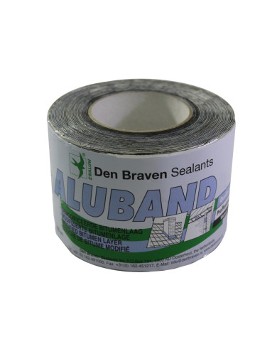 Fita de Isolamento Betum. Den Braven - Alumínio - 100mm Fita de Isolamento Betum. Den Braven - Alumínio - 100mm