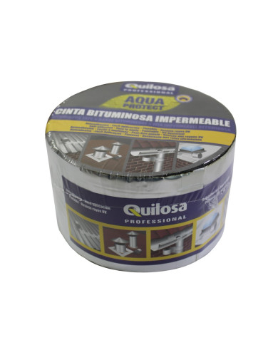 Fita de Isolamento Betum. Quilosa - Alumínio - 100mm Fita de Isolamento Betum. Quilosa - Alumínio - 100mm