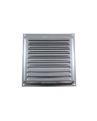 Grelha de Ventilação c/ Rede Brinox 10x10cm - Branco Grelha de Ventilação c/ Rede Brinox 10x10cm - Branco
