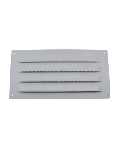 Grelha de Ventilação 30x15cm - Plástico Branco Grelha de Ventilação 30x15cm - Plástico Branco