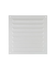 Grelha de Ventilação c/ Rede 12x12cm - Plástico Branco Grelha de Ventilação c/ Rede 12x12cm - Plástico Branco