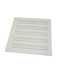 Grelha de Ventilação c/ Rede 12x12cm - Plástico Branco Grelha de Ventilação c/ Rede 12x12cm - Plástico Branco