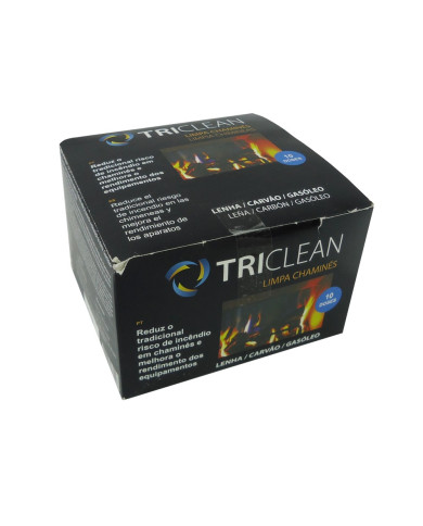 Limpa Chaminés TriClean 10 Doses - 500g Limpa Chaminés TriClean 10 Doses - 500g