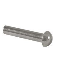 Rebite de Pancada Cab. Oval - Alumínio - 4x16mm Rebite de Pancada Cab. Oval - Alumínio - 4x16mm