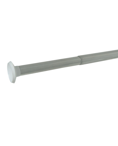 Varão Extensível p/ Cortina WC - 75-125mm Branco