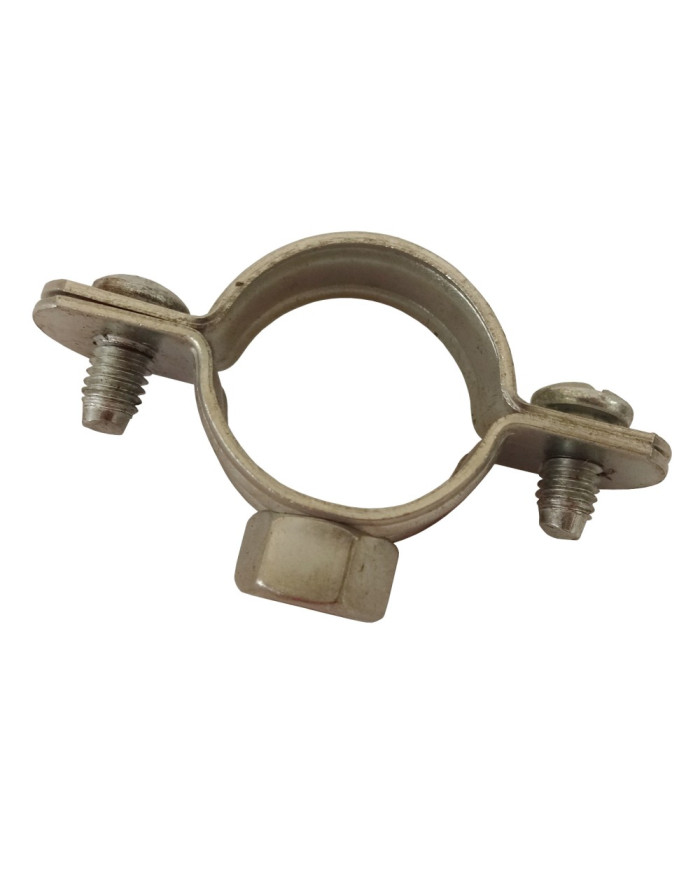 Abraçadeira Algeroz com Porca M8 - Inox - 3" - 90mm Abraçadeira Algeroz com Porca M8 - Inox - 3" - 90mm
