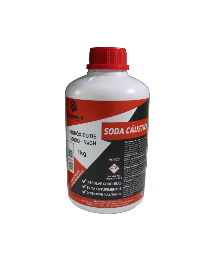 Soda Caústica Quimirraia 1Kg Soda Caústica Quimirraia 1Kg