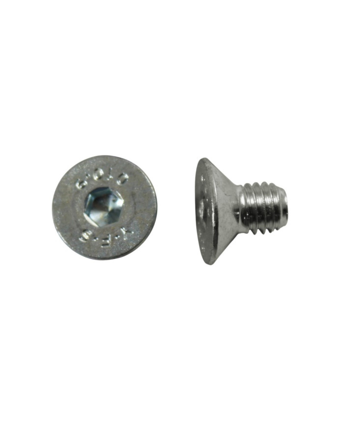 Parafuso Cab. Chata Sext.Int. DIN7991 - 10.9 Zinc. - M8 - 12mm Parafuso Cab. Chata Sext.Int. DIN7991 - 10.9 Zinc. - M8 - 12mm