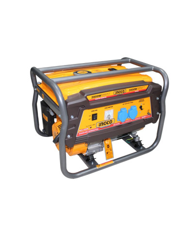Gerador a Gasolina Ingco 220-240V 3,5Kw 4Temp. - 15L Gerador a Gasolina Ingco 220-240V 3,5Kw 4Temp. - 15L