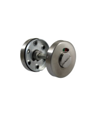Fecho p/WC Livre-Ocupado c/Indicador Verde/Vermelho 2004 - Inox