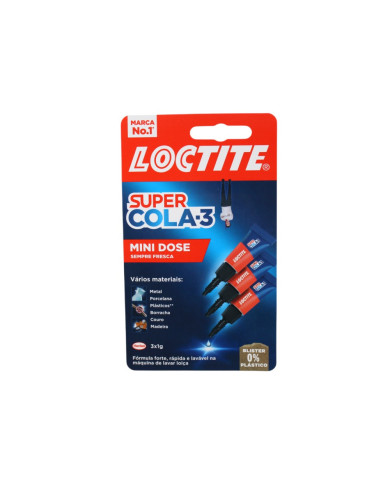 Loctite Supercola 3 - Original 3 x 1g