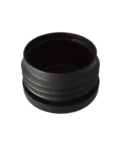 Topo Redondo Interior - Plástico Preto - ø40mm